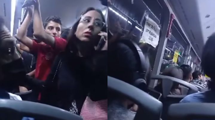 Pasajera pierde celular en camión y chofer cierra puertas hasta encontrarlo