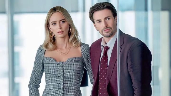 Chris Evans y Emily Blunt estrenarán nueva película de Netflix en octubre