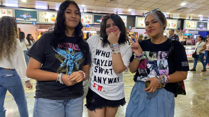 ‘Swifties’ disfrutan de la película 'The Eras Tour' en cines de Monterrey