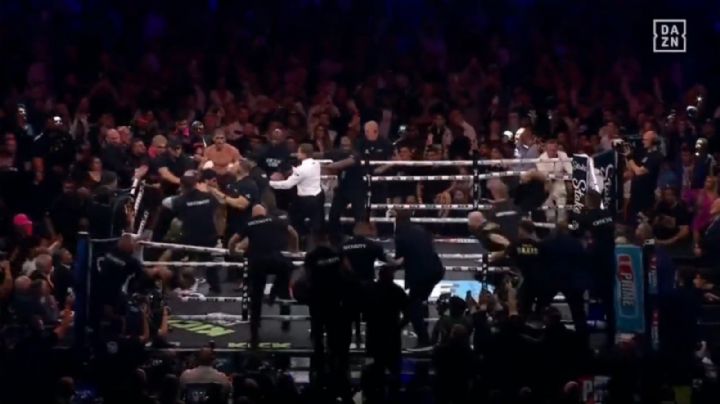 Video: Pelea de Logan Paul termina en invasión de ring