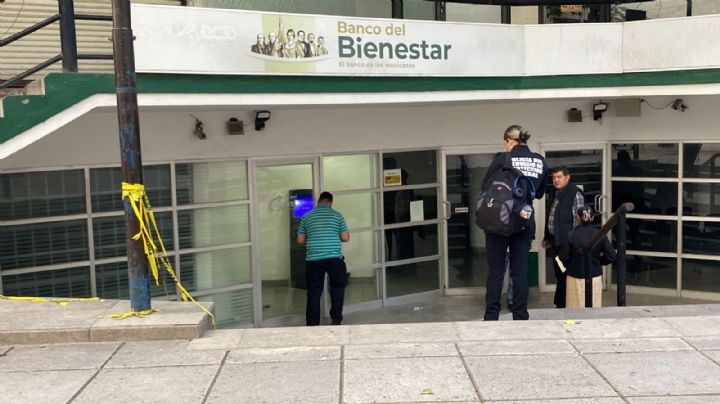 Niegan robo en cajero automático de banco del 'Bienestar' en Monterrey