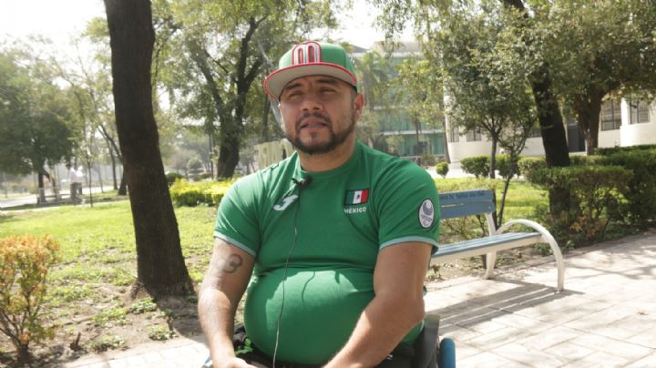 Mario Santana, paratleta regio, quiere medalla olímpica en París