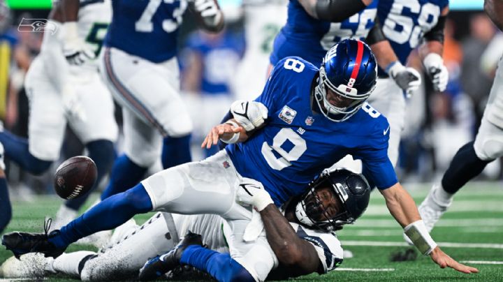 NFL: New York Giants no pueden en casa contra Seattle Seahawks y pierden 3-24