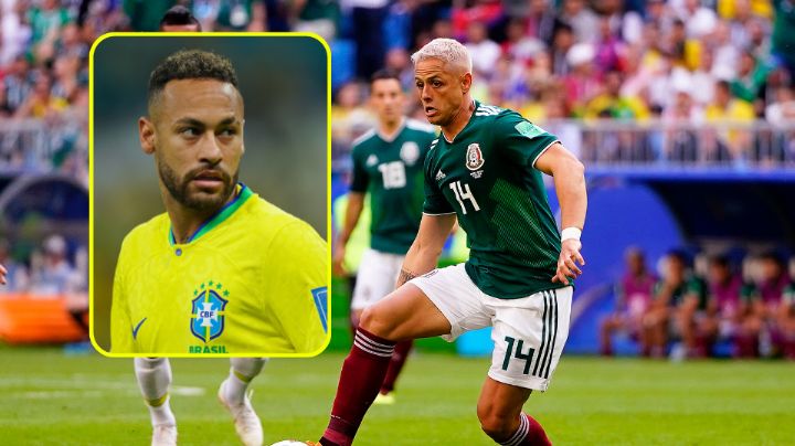 Javier ´Chicharito´ Hernández manda emotivo mensaje a Neymar Jr tras grave lesión de rodilla