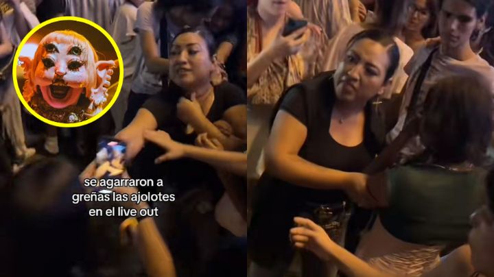 Mujeres se pelean en pleno Live Out en Monterrey; le jalan el pelo a niña