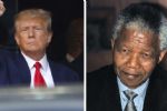 Se compara Donald Trump con Nelson Mandela