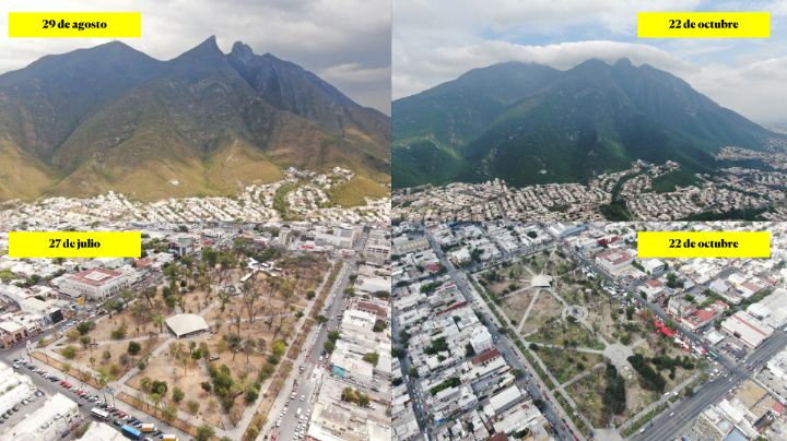 Reverdecen cerros y plazas tras breve respiro por lluvias
