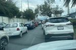 Tren se queda detenido más de una hora en avenida Barragán