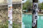 Tapizan postes del Paseo Santa Lucía con fotos de desaparecidos