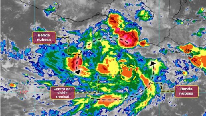 Se forma depresión tropical Diecinueve-E, ¿Qué Estados afectará?