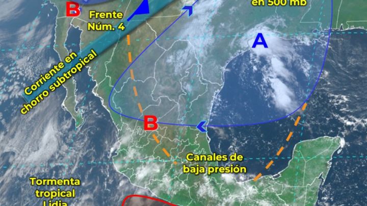 Frente Frío 4 con lluvia se aproxima a Monterrey, ¿cuándo y a qué hora?