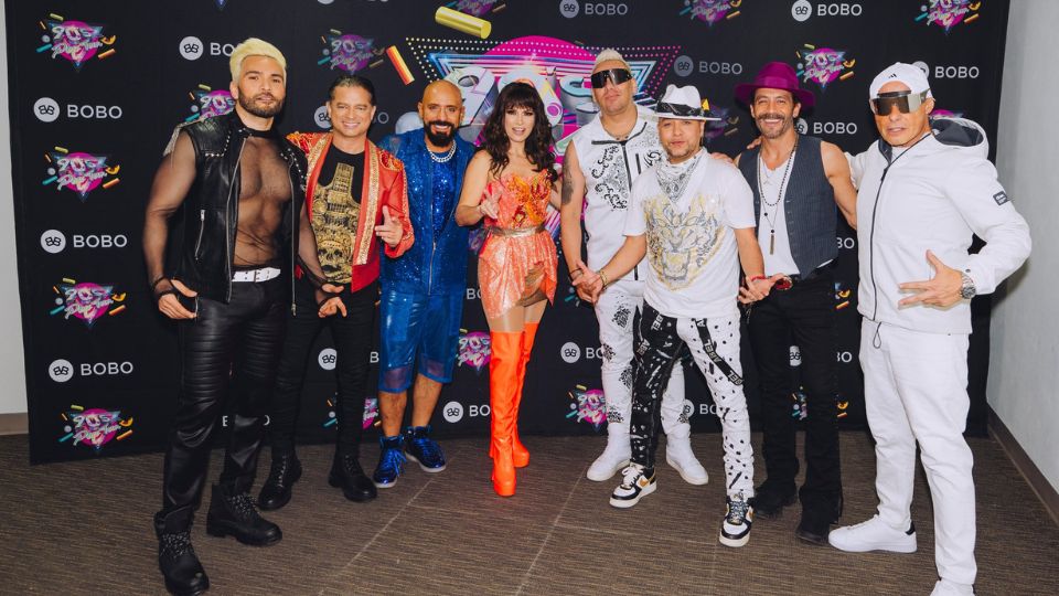 Integrantes del 90's Pop Tour.