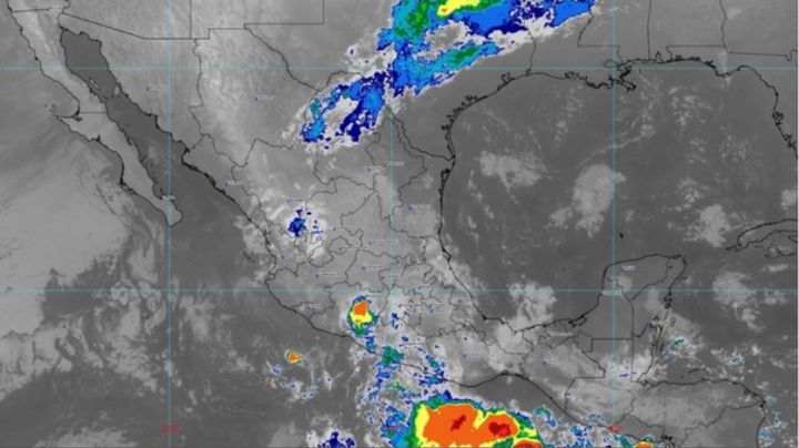 Alerta en Chiapas y Oaxaca debido a depresión tropical
