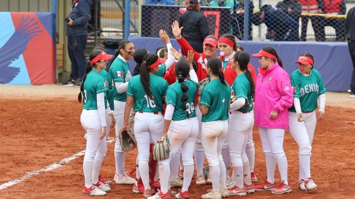 Panamericanos: Destroza México a Chile 8-0 en sóftbol