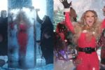 VIDEO: Después de Halloween, Mariah Carey se 'descongela' y se alista para Navidad