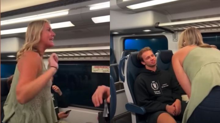 Mujer es despedida tras ser captada insultando a turistas alemanes en un tren