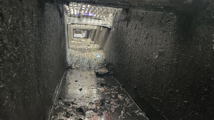 Viaje al inframundo: Mira lo que hallaron en el drenaje pluvial de Monterrey