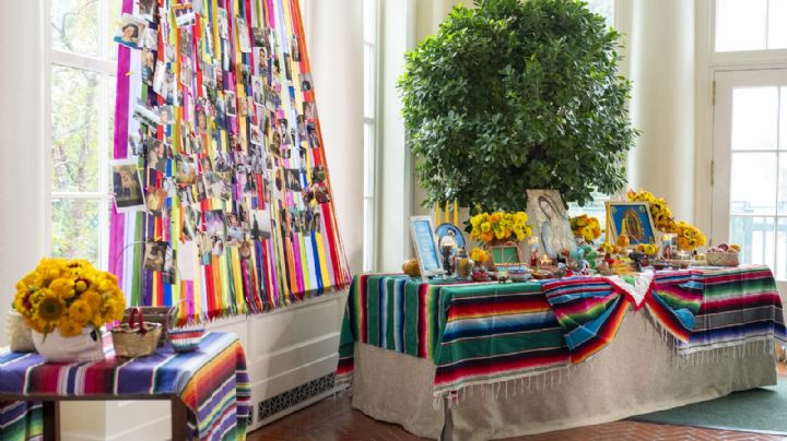 La Casa Blanca abre sus puertas para compartir ofrenda del Día de los Muertos
