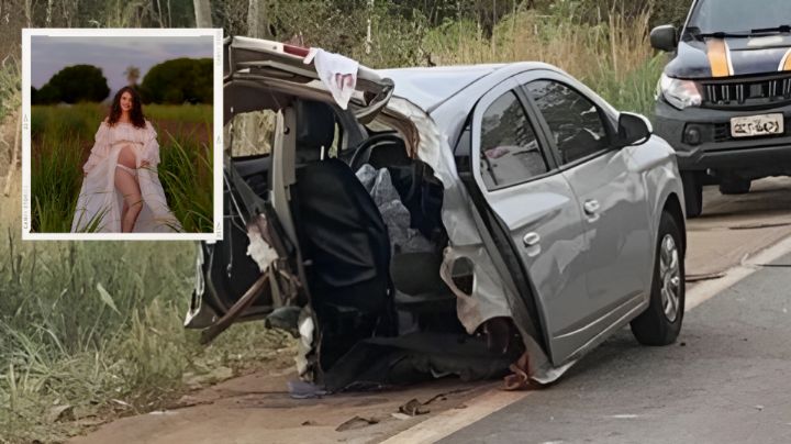 Embarazada muere en accidente cuando se dirigía al hospital, en Brasil