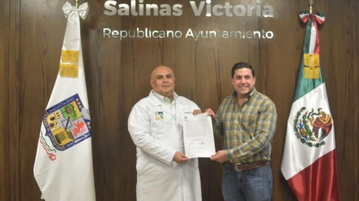 Salinas Victoria dona predio al IMSS para construir una unidad de medicina familiar