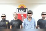 Detienen a 4 con arma de fuego en San Pedro