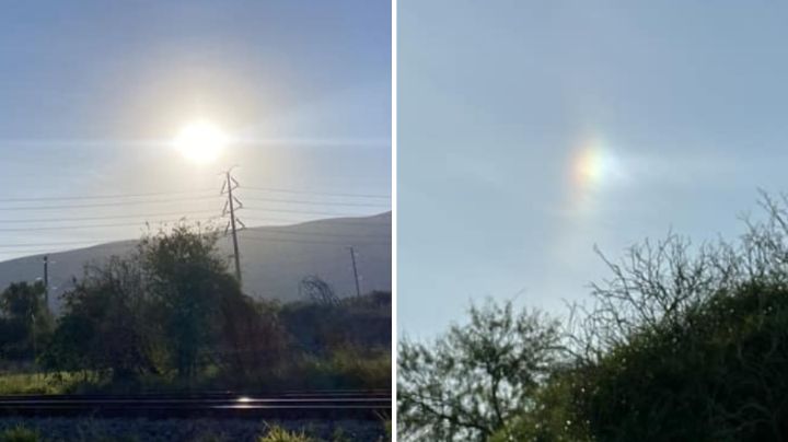 ¿Qué era? Captan extraña luz en el cielo de Monterrey