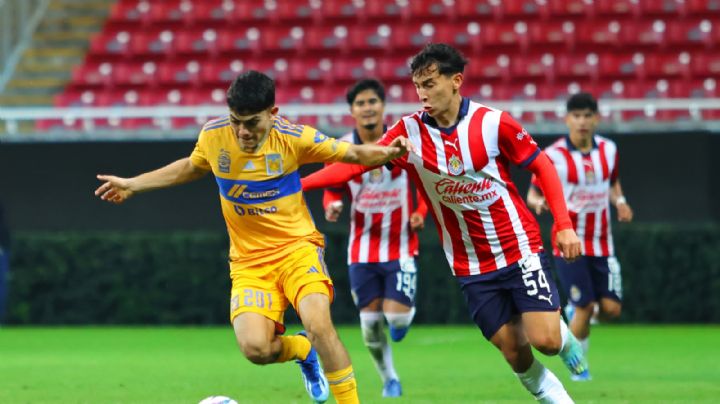 Tigres y Chivas empatan sin goles en Final Sub 23