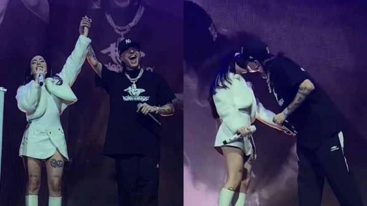 Peso Pluma y Nicki Nicole confirman relación durante concierto en CDMX