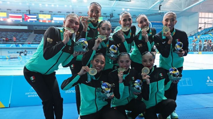 Panamericanos: México gana el oro en natación artística por equipos
