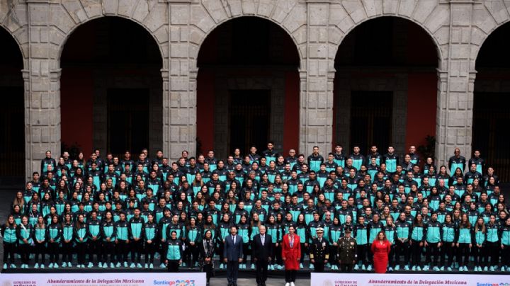 Felicita AMLO a deportistas mexicanos por récord en Panamericanos
