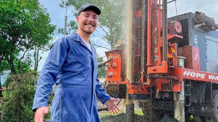 MrBeast construyó 100 pozos de agua potable en África
