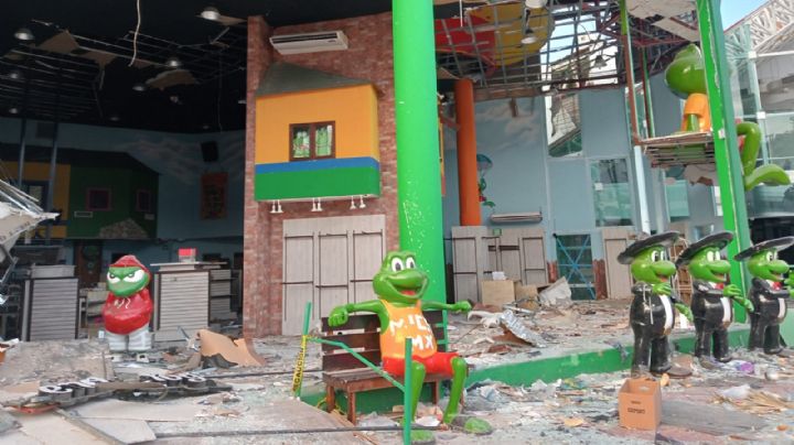 Figuras del Señor Frog’s Acapulco habrían sido robadas tras paso de 'Otis'