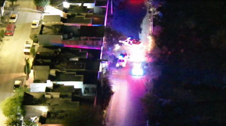 Con dron capturan a hombre por posesión de drogas y un arma larga en Escobedo