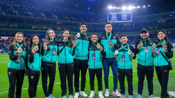 Rayados recibe a medallistas panamericanos en el 'Gigante de Acero'