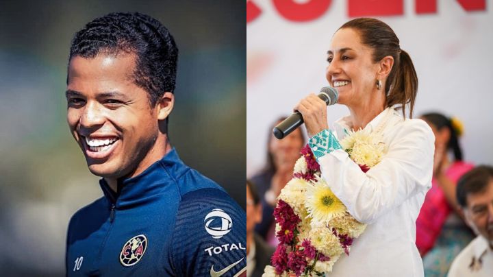¿De futbolista a político? Giovani Dos Santos manda mensaje a Claudia Sheinbaum