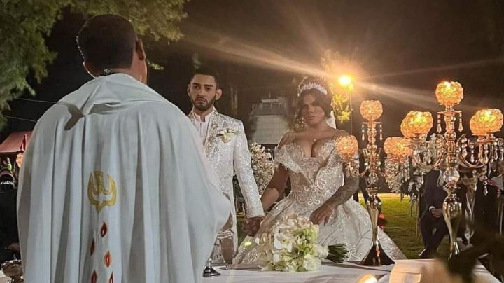 Kimberly 'La más preciosa' y Óscar Barajas se casan, así fue la boda