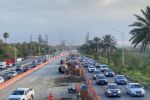 Tráfico por obras de Línea 6 ‘ahoga’ a conductores en avenida Constitución