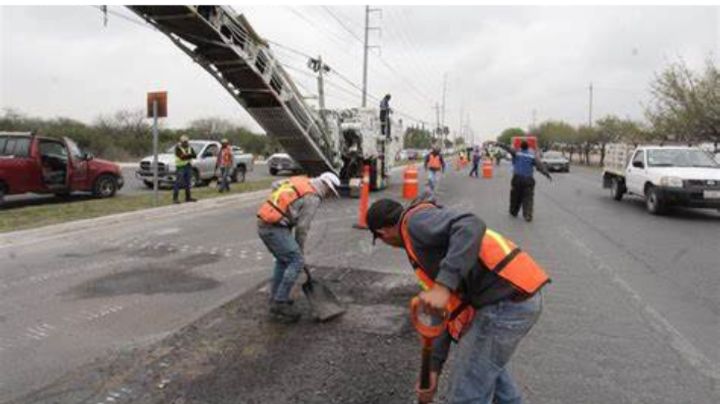 Recarpetea Apodaca 13 mil 875 metros cuadrados de baches