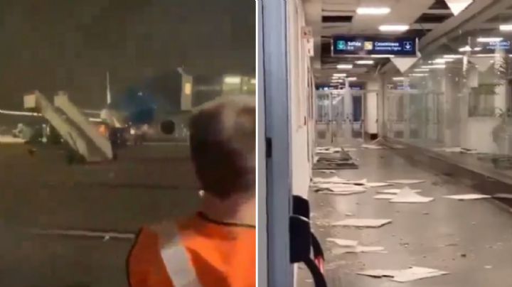 Cancelan vuelos por fuertes lluvias y vientos en Argentina
