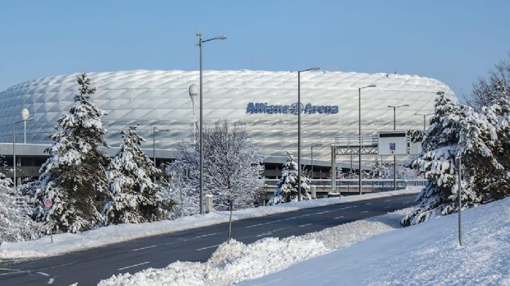 La nieve provoca la suspensión del partido entre el Bayern Múnich y el Union Berlin