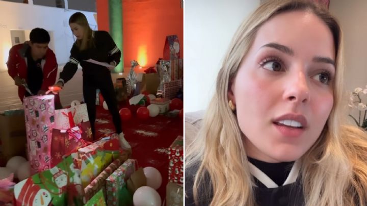 No quiero que me denuncien por desvío de recursos: Mariana tras entregar regalos al DIF