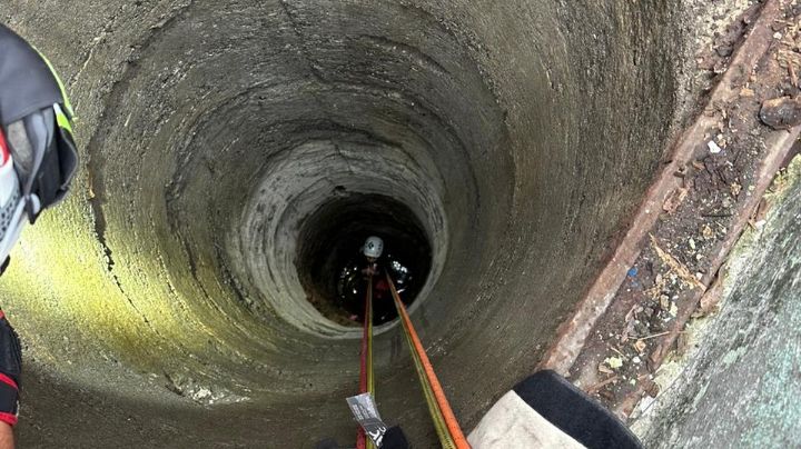 Niña de 8 años cae a noria de 25 metros en Santiago