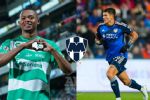 Harold Preciado y Brandon Vázquez, opciones para la delantera de Rayados