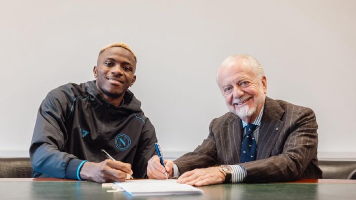 Serie A: Victor Osimhen renueva con el Nápoles hasta 2026