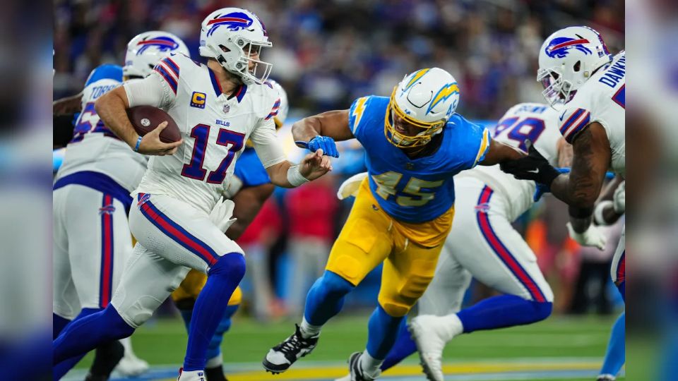 Josh Allen brilló con 237 yardas, un envío de anotación y dos 'touchdowns' por tierra.