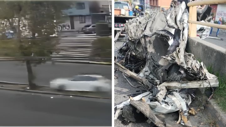 Video: Conductor muere durante aparatoso accidente por conducir ebrio en Edomex