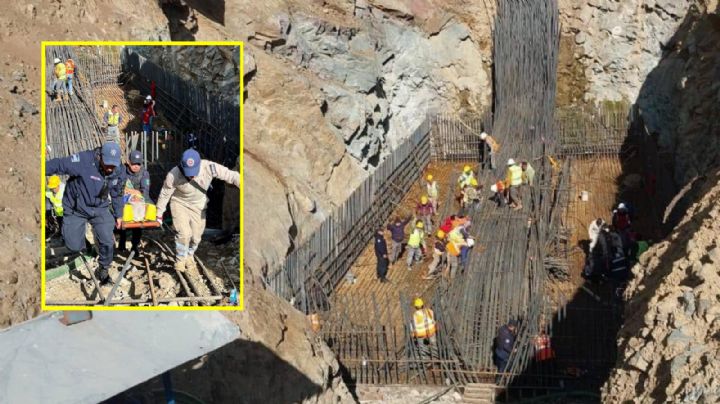 Colapsa construcción, muere un trabajador y 6 más resultan heridos en Hidalgo