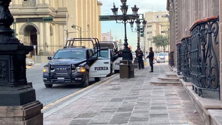 Amanece Palacio de Gobierno 'blindado' por Fuerza Civil