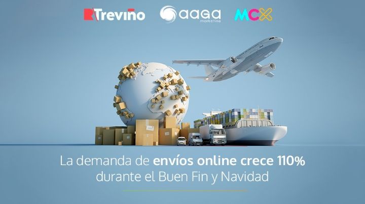 La demanda de envíos online crece 110% durante el Buen Fin y previo a Navidad