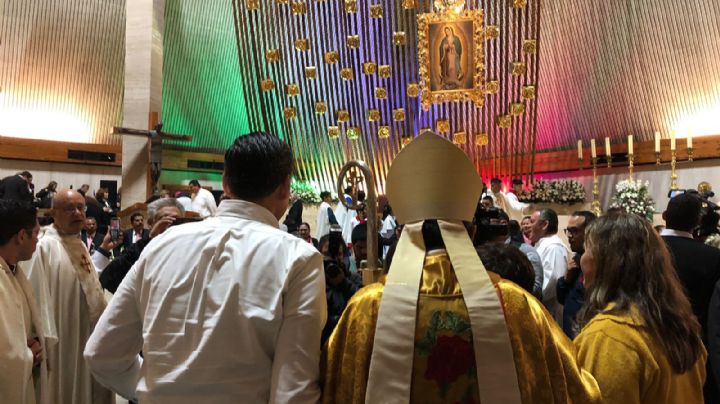 Celebran en Monterrey coronación de la Virgen de Guadalupe